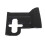 Black Engine Hood Lock Protection Cover Trim for 4