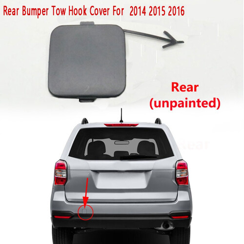 Car Rear Bumper Tow Hook Cover for Forester 2014 2015 2016 2