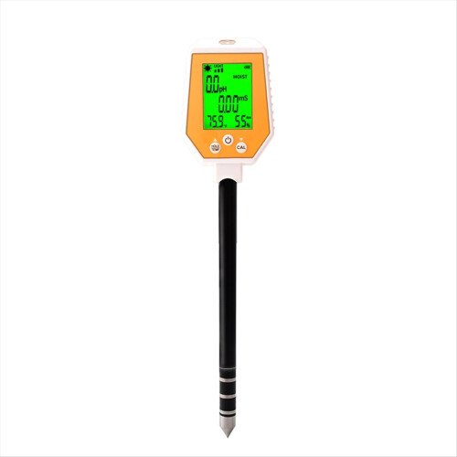 6-in-1-Bodentester PH/EC/Feuchtigkeit/Sonnenlicht/Luftfeuchte 1