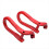 For 2015-2019 Front Bumper Towing Hooks Red 5
