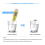 Professional 2 in 1 PH Temp Meter PH Tester Water Quality Testing 6
