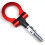 Car Front Bumper Tow Hook Traction Hook Silver 3
