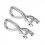 Front Drag Recovery Hook Front Trailer Hook 84280203 for Silver 4