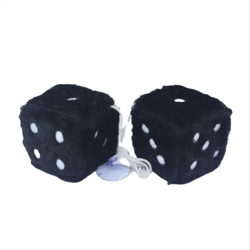 Car Hanging Dice, Car Mirror Hanging Dice-Black 1
