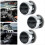 Auto Front Interior Dash Innere Louvre Air Vent Kunststoff 5