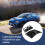 Carbon Look Auto Hinten Seite Vent Einlass Abdeckung Fit FÜR 5