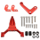Motorcycle AccessoriesDamper Mounting Bracket Kit for Red 3