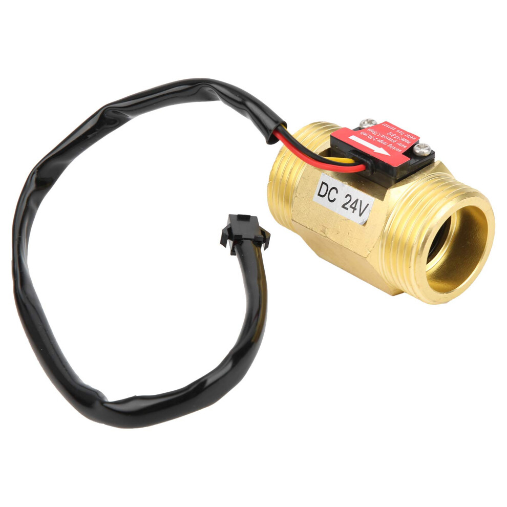 Yf-B10 Hall Flowmeter Switch G1 Inch Thread Water Sensor Dc24v Output Meter Counter For Measurement Equipment 9016109587411