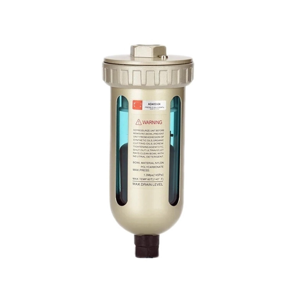 Ad402 Air Pump Ad402-04 Automatic Drain Valve Air Tank Compressor Oil-Water Separator Filter 9354506483197