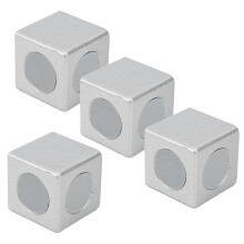 4-teiliger rechtwinkliger Verbindungsblock,