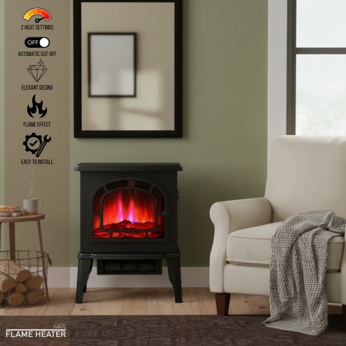 Starlyf Flame Heater, Electric and Realistic Flame 2
