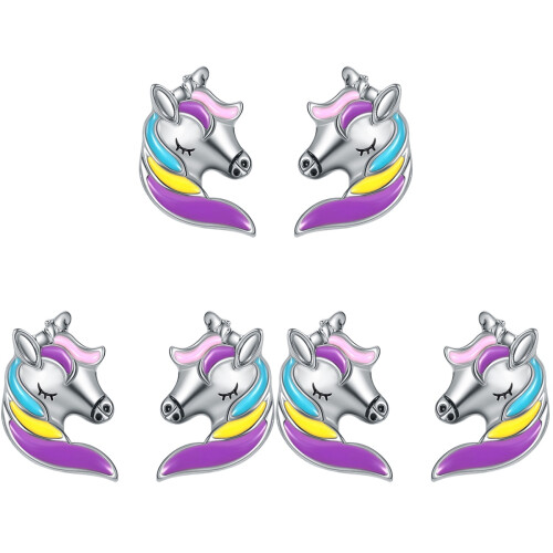 3 Paar Ohrringe Stecker Für 1