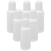 6 leere applikatorflaschen 100 ml mit schwammkopf für