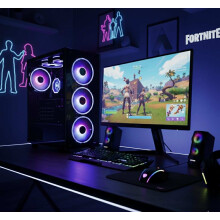 22'' Fast Gaming PC Bundle Core i5 16GB RAM 1TB & 128GB SSD 4GB GT730 + Speakers