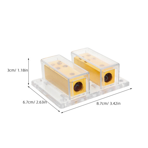 Auto Power Distribution Block Voor Car Audio 8 Outputs Splitter 1