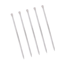 5Pcs Silver Coffee Art Pen Stainless Steel Latte Carve Needles Tool