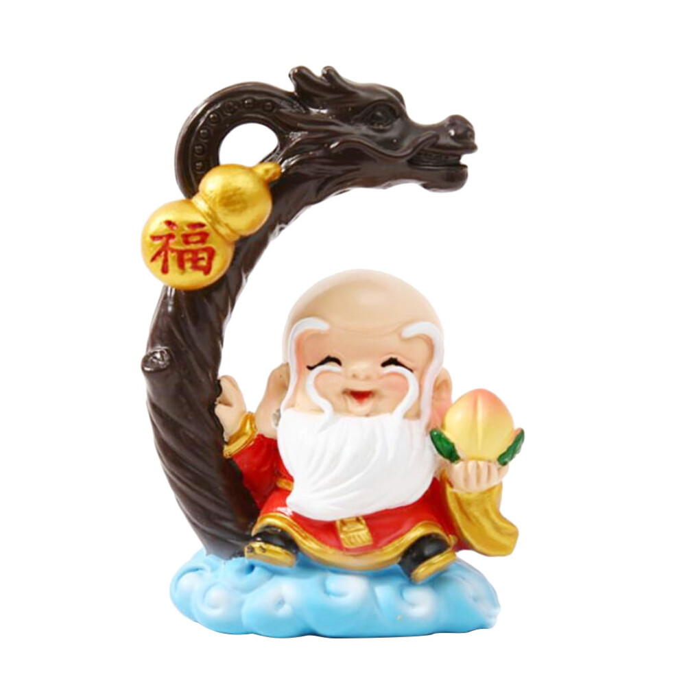 Grandpa DłUgośCi ŻYcia BóG Ciasto Dekoracja ChińSkie SłOwo-image