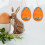 12 Unidades De Páscoa Plástico Recheáveis Decorativos 9