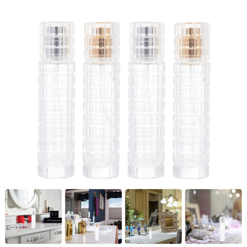 4 Pcs Frascos De Perfume Portáteis Vazios Para 2