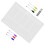 Conjunto Quadro Lembretes Acrílico Transparente Multifuncional 4
