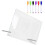 Conjunto Quadro Lembretes Acrílico Transparente Multifuncional 3