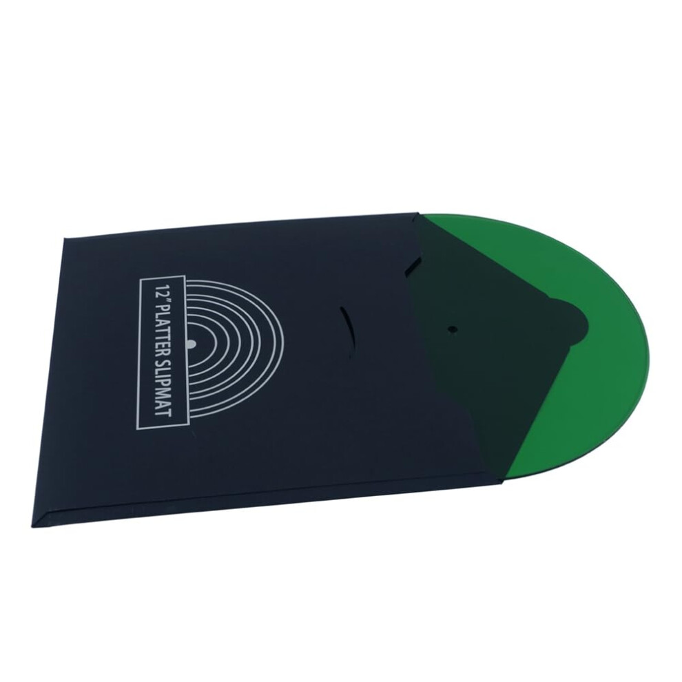 Acrylic Vinyl Record Mat Anti-Static Turntable Protective Mat Anti-Noise Vibration Reduction Green 9393856558179