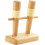 Guitar Wall Hanger Walnut Wood For Violin And Ukulele Wall Display Stand For String Instruments 5