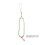 Gemstone Beaded Phone Charm: Pulseira Com Corrente De 2