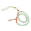 Gemstone Beaded Phone Charm: Pulseira Com Corrente De 11