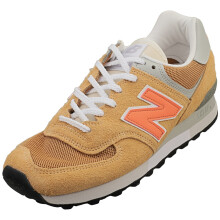 (37.5) New Balance 576 MADE IN ENGLAND Fashion Trainer Latte Unisex