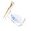 Conjunto De De Porcelana Com Colher Para Folhas 2