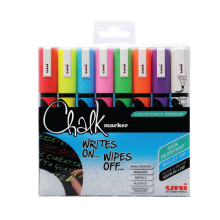 Uni-Ball Liquid Chalk Marker Assorted Pack of 8