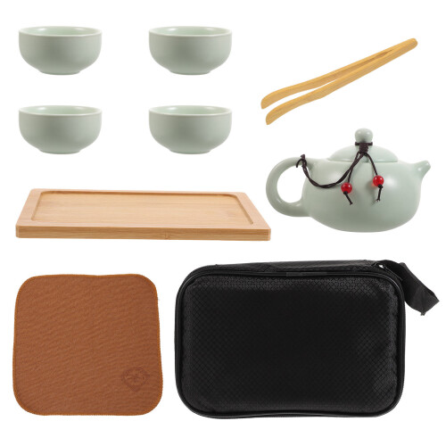 Conjunto De De Cerâmica Com Xícaras E Kung Fu 1