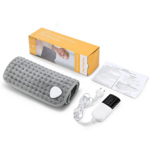 (US Plug) Temperature Adjustable Electric Heating Pad - Fast Heating Pain Relief For Back/neck/shoulder,home Use Heated Pad With Auto-off