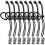 8Pcs Black Backdrop Cloth Fixing Clamps ABS Nylon Adjustable Holder 4