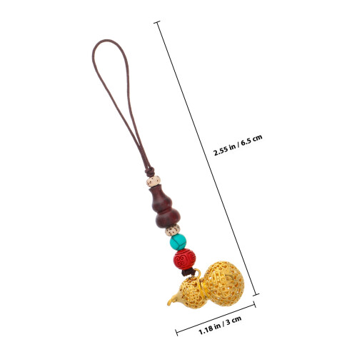 Gourd Para E Carro Pingente Feng Shui Chaveiro 1