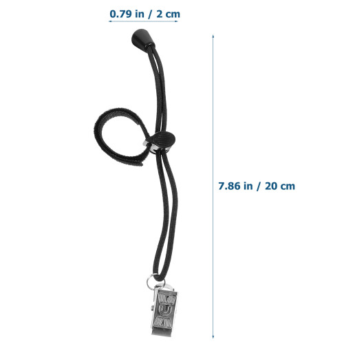 8Pcs Black Backdrop Cloth Fixing Clamps ABS Nylon Adjustable Holder 2