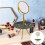 Multi-Color 360 Rotation Vanity Mirror with Tray for Home 6
