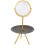 Multi-Color 360 Rotation Vanity Mirror with Tray for Home 5