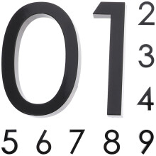 10 Sztuk Zewnętrzne Domowe Numery Samoprzylepne Trójwymiarowe