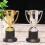 16 Unidades Mini Troféu De Plástico Taça 5