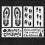 6pcs/Pack Christmas Drawing Templates Large Footprint Stencil 5