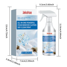 Clothing Dry Cleaning Spray Stubborn Stain Remover Non-Rinse Laundry Quickly Removes No-Residue Non-Wash Laundry Spray
