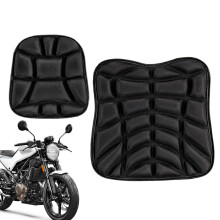 Motorcycle Passenger Seat PU Soft PU Motorcycle Seats Vintage Bike Restoration High Elasticity For Comfort