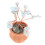 Mini Árbol De Cristal Artificial 7 Ramas Para Y Oficina 1