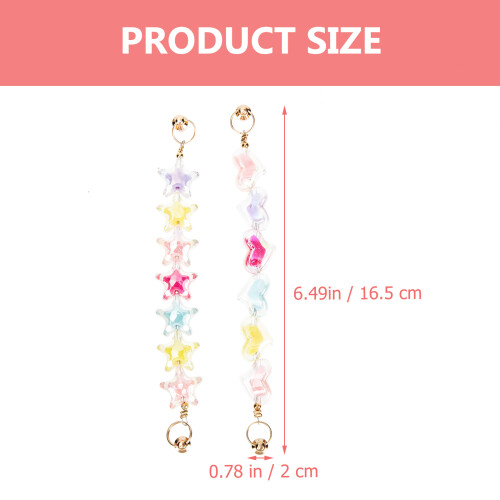 2Pcs Acessórios De Corrente Para Decoração E Capas 2