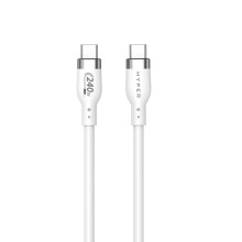 USB-C-kaapeli - HYPER - HJ4001WHGL - Nopea lataus - 1 m - Valkoinen