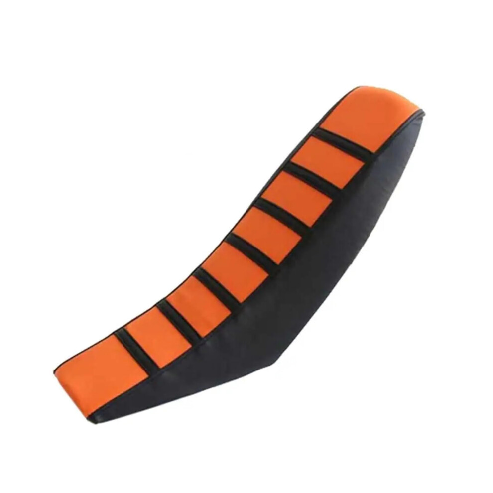 Seat Cushion Cover For Honda Yamaha Suzuki Motocross Dirt Bikes - Soft Material Orange 9393856558834