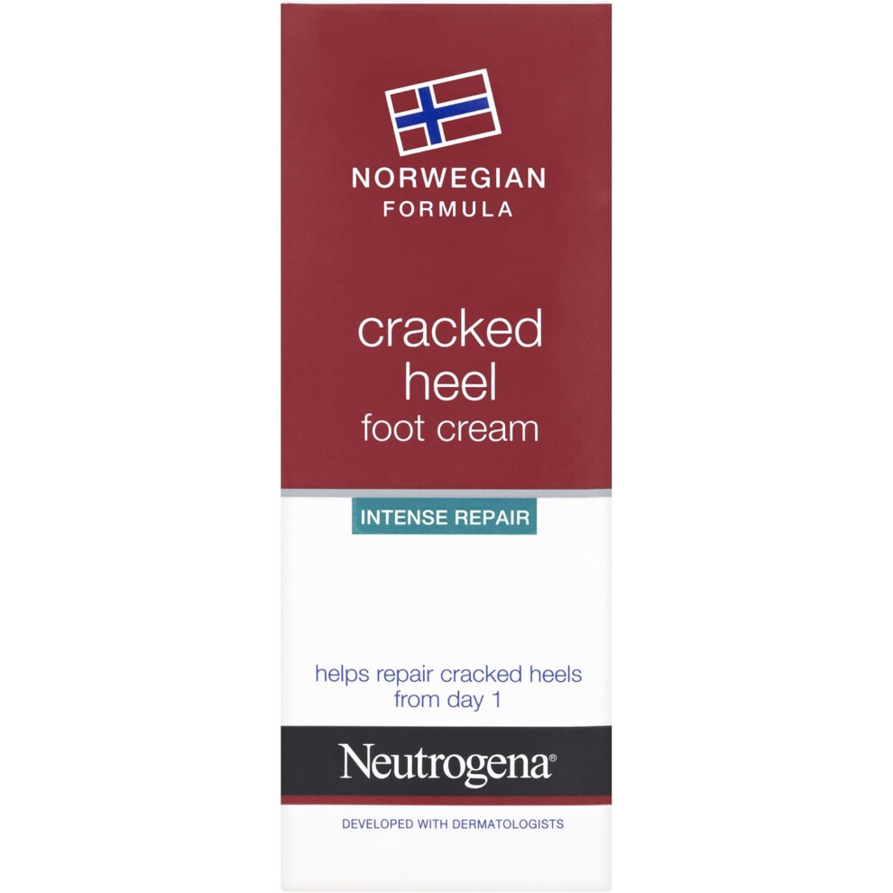 Cream Neutrogena Norwegian Formula Heel Repair Foot Intense Care | Fast-Absorbing, Non-Greasy Texture - 50Ml