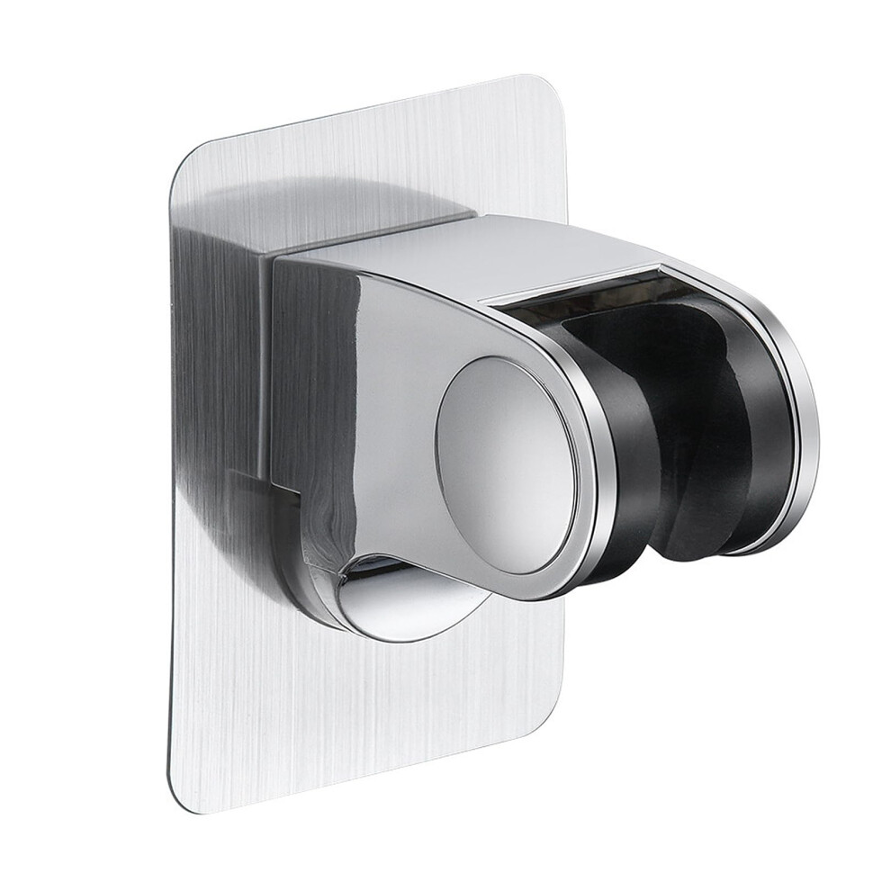 Shower Head Holder Adjustable Wall Mount With Strong Suction Handheld Bracket Self Adhesive Waterproof Chrome Plated 9016109588609